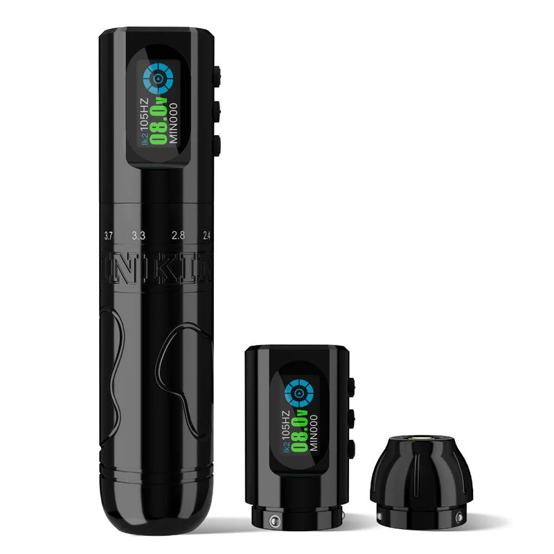 Inkin Inkflexo Adjustable Stroke Wireless Tattoo Machine - EZ TATTOO SUPPLY