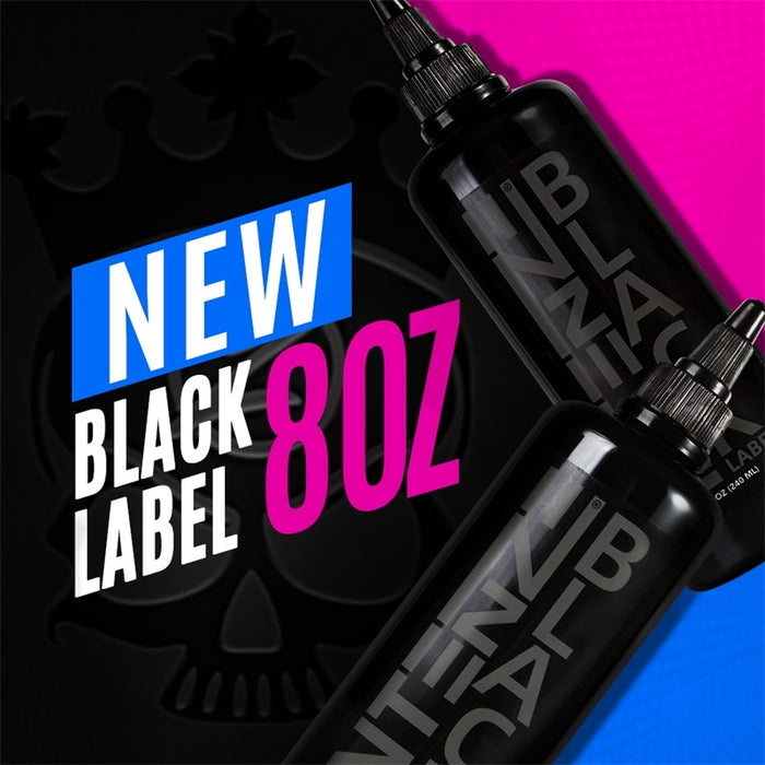 Intenze Tattoo Ink-Black Label - EZ TATTOO SUPPLY