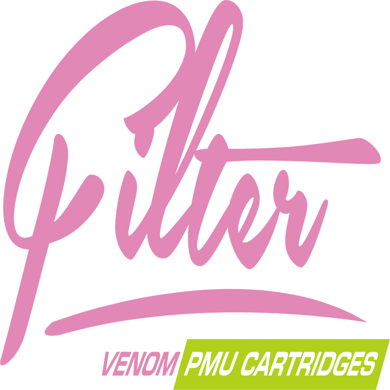 Filter Venom PMU cartridge needles Round Shader - EZ TATTOO SUPPLY