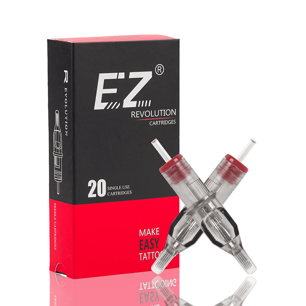 EZ tattoo Revolution カートリッジニードル カーブドマグナム — EZ