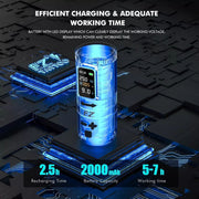 EvoTech Pro PWM speed adjustment Wireless Battery Tattoo Pen Machine - EZ TATTOO SUPPLY