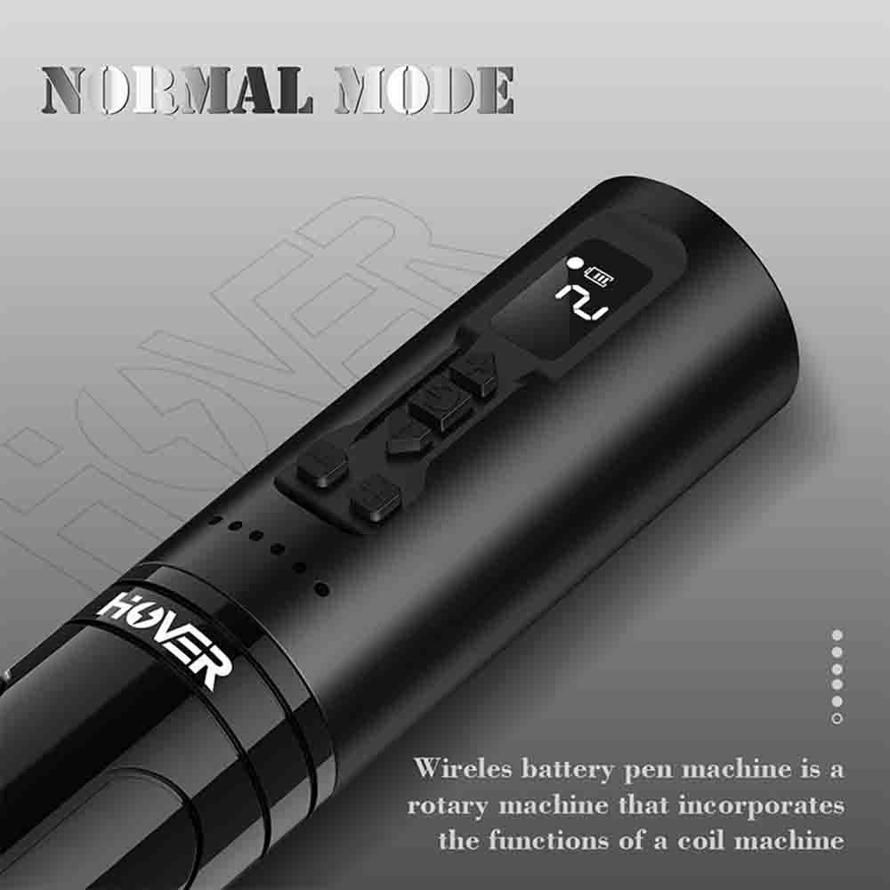 INKin HOVER FM Dotwork Wireless Battery Tattoo Machine Pen with