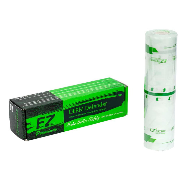 Derm Defender Tattoo Adhesive Protective Shield - Premium - EZ TATTOO SUPPLY