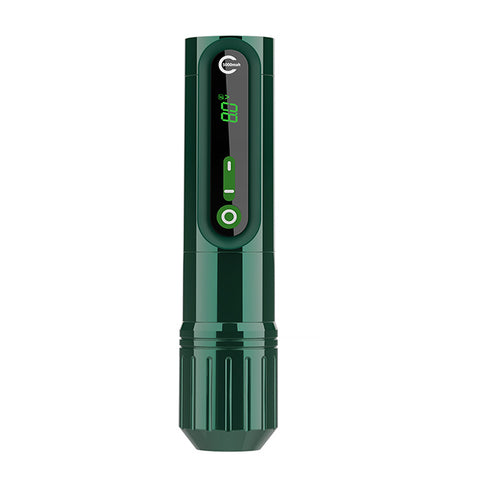 EZ P2 EPIC 4.5mm Emerald Wireless Battery Tattoo Pen Machine - EZ TATTOO SUPPLY