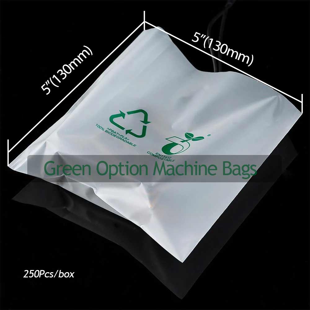 EZ Green Option Machine Bags - EZ TATTOO SUPPLY