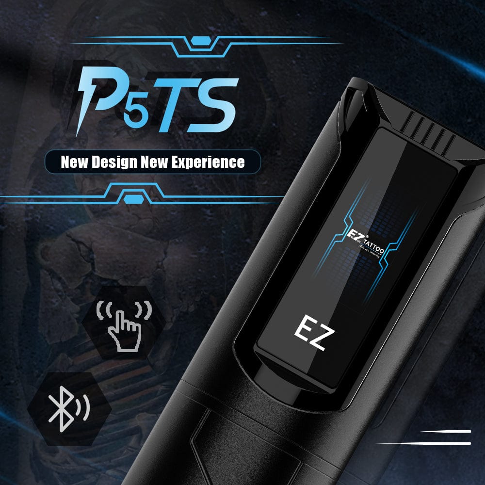 EZ P5 Touchscreen Bluetooth footswitch Wireless Battery Tattoo Pen Machine