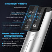(COMING SOON)EZ P5 Touchscreen footswitch Bluetooth Wireless Battery Tattoo Pen Machine - EZ TATTOO SUPPLY