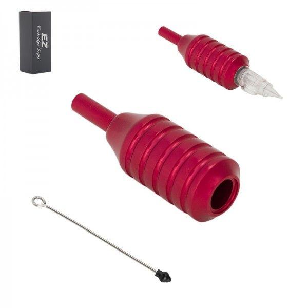 Aluminum Cartridge Grips 1 Inch - EZ TATTOO SUPPLY