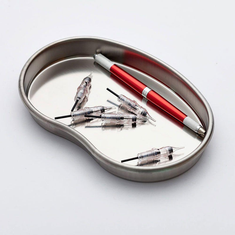 POPU STAINLESS STEEL SURGICAL MEDICAL PLATE - EZ TATTOO SUPPLY