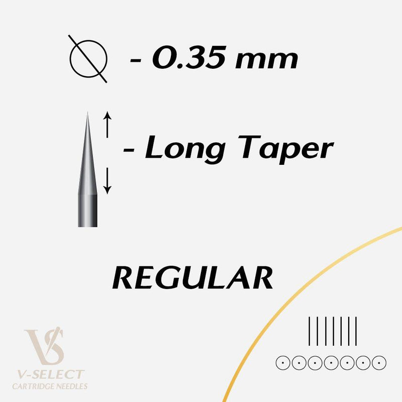 V-Select Cartridges Flat - EZ TATTOO SUPPLY