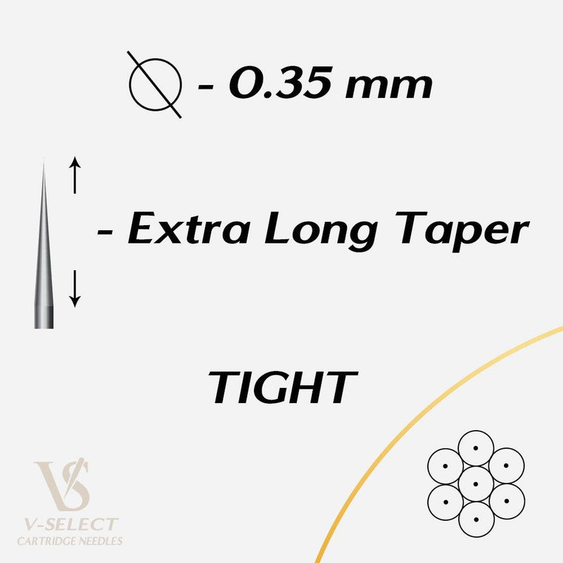 V-Select Cartridges Round Liner - EZ TATTOO SUPPLY